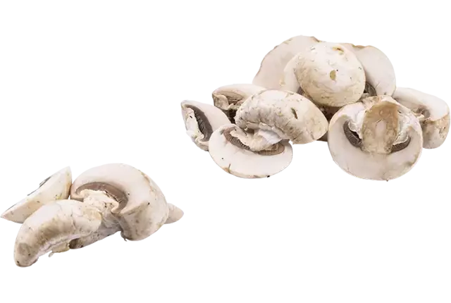 Champignons schijven grof 1kg (10-12mm)